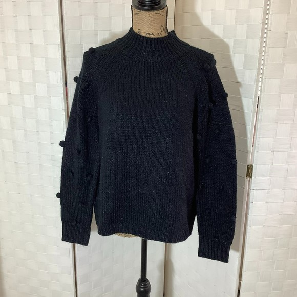 Nwt CeCe black sweater size XS - Picture 1 of 9